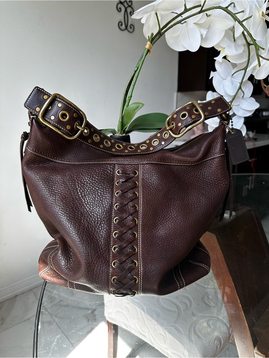 Coach Handbags - Coach Brown Chelsea with lace up